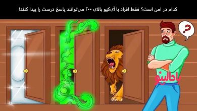 تست شناسایی درب امن