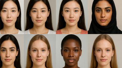 معیارهای زیبایی چهره زنانه