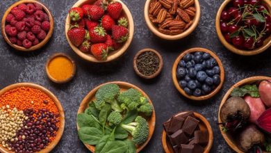 خوراکی های دارای بیشترین آنتی اکسیدان