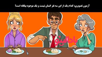 آزمون هوش تصویری با موجود بیگانه